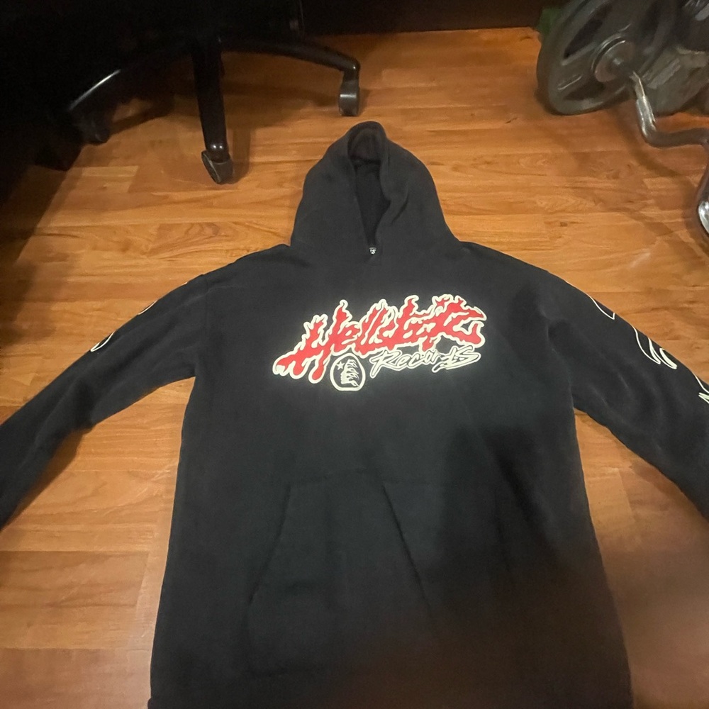 HELLSTAR TOUR hoodie Grey Size Large